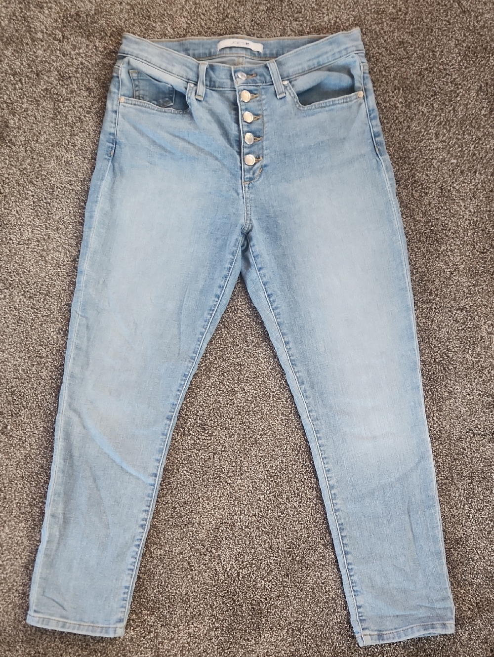 Joe's Jeans Button-Fly Skinny Jeans - 29W×26L